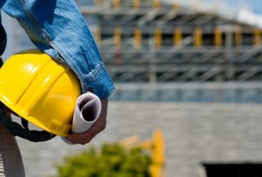 A construction worker or foreman at a construction site